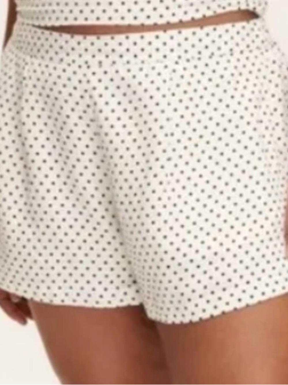 Kate Spade for Target linen polkadot shorts size xl